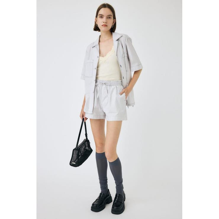 OPEN COLLAR シャツ | MOUSSY OUTLET | 詳細画像3 