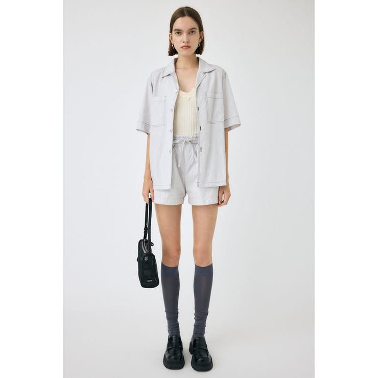 OPEN COLLAR シャツ | MOUSSY OUTLET | 詳細画像4 