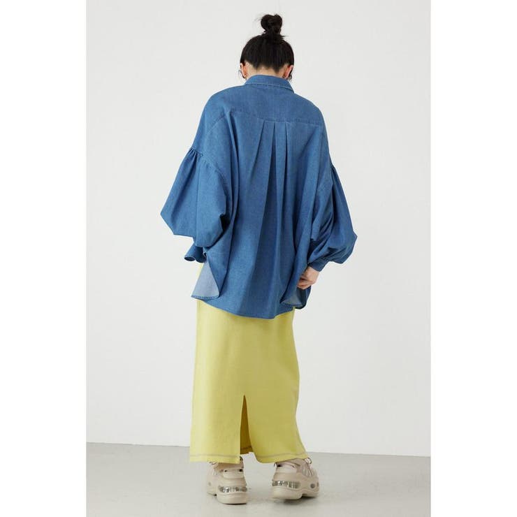 スウェットライクサイドステッチニットスカート | RODEO CROWNS WIDE BOWL | 詳細画像10 