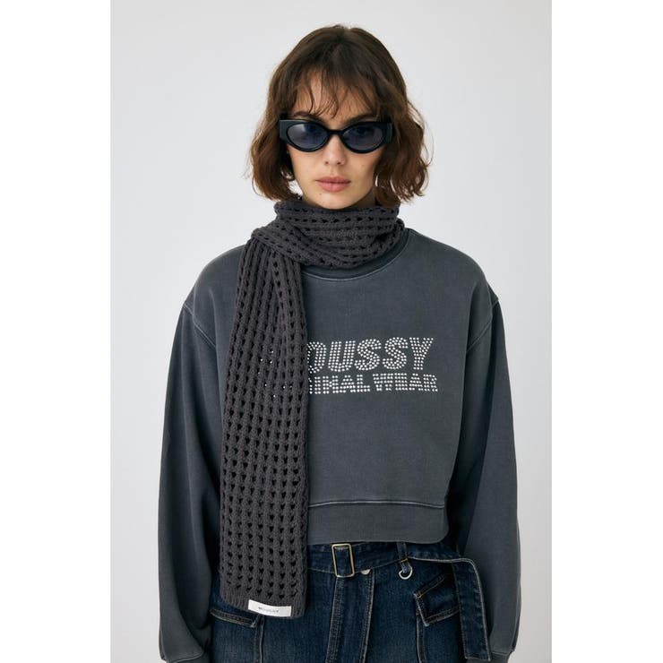 C.GRY | NARROW ニットスカーフ | MOUSSY OUTLET