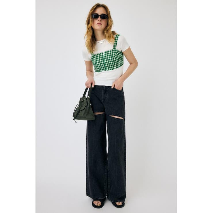 COMPACT TWEED ビスチェ | MOUSSY OUTLET | 詳細画像8 