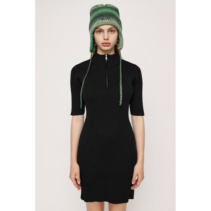 ZIP UP POLY 2P ショートワンピース | SLY OUTLET | 詳細画像8