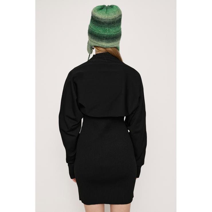 ZIP UP POLY 2P ショートワンピース | SLY OUTLET | 詳細画像5