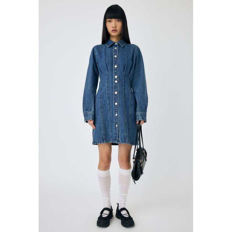 WAIST TUCK ミニドレス | MOUSSY OUTLET | 詳細画像3 