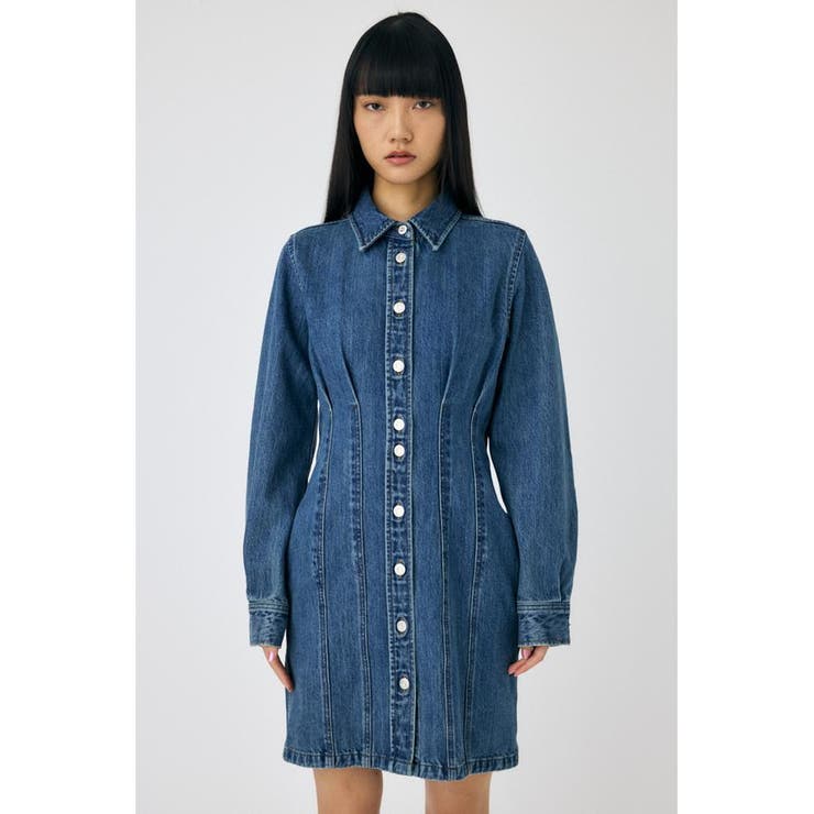 WAIST TUCK ミニドレス | MOUSSY OUTLET | 詳細画像6 