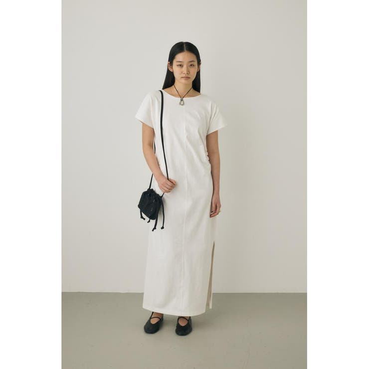WHT | カットソーワンピース オーガニックコットン使用 | MOUSSY OUTLET