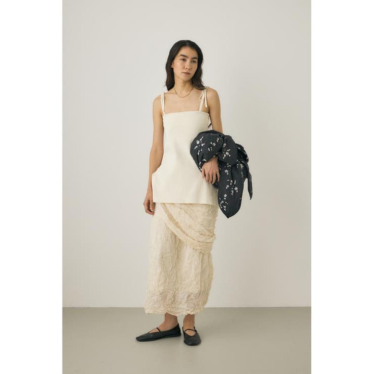 リンクル2WAYスカート リサイクルポリエステル使用 | MOUSSY OUTLET | 詳細画像4 