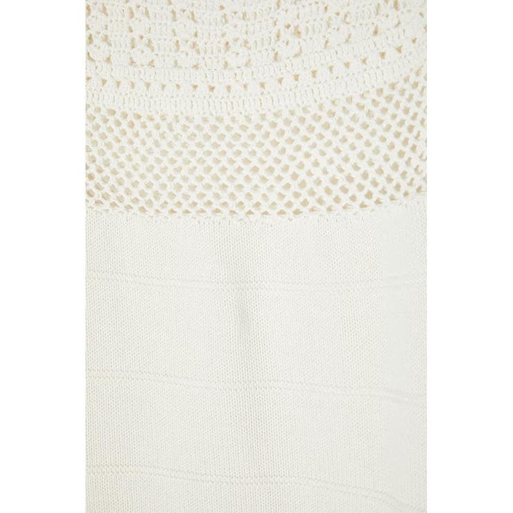 FLARE SLEEVE CROCHET ドレス | MOUSSY OUTLET | 詳細画像7 
