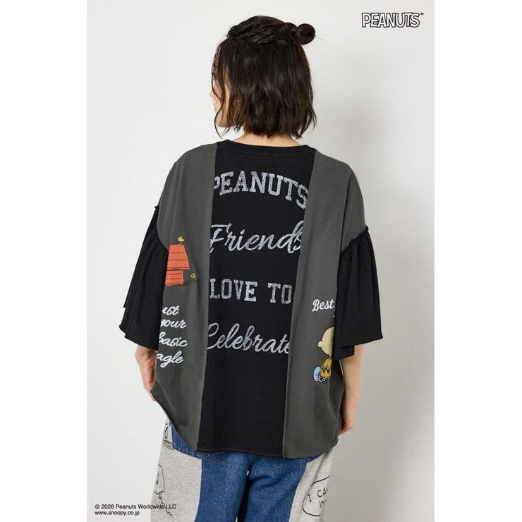 (PEANUTS)カスタムドッキングTシャツ | RODEO CROWNS WIDE BOWL | 詳細画像17 