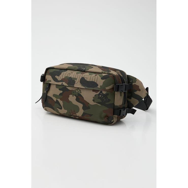 迷彩 | ロゴボディーバッグ | RODEO CROWNS WIDE BOWL