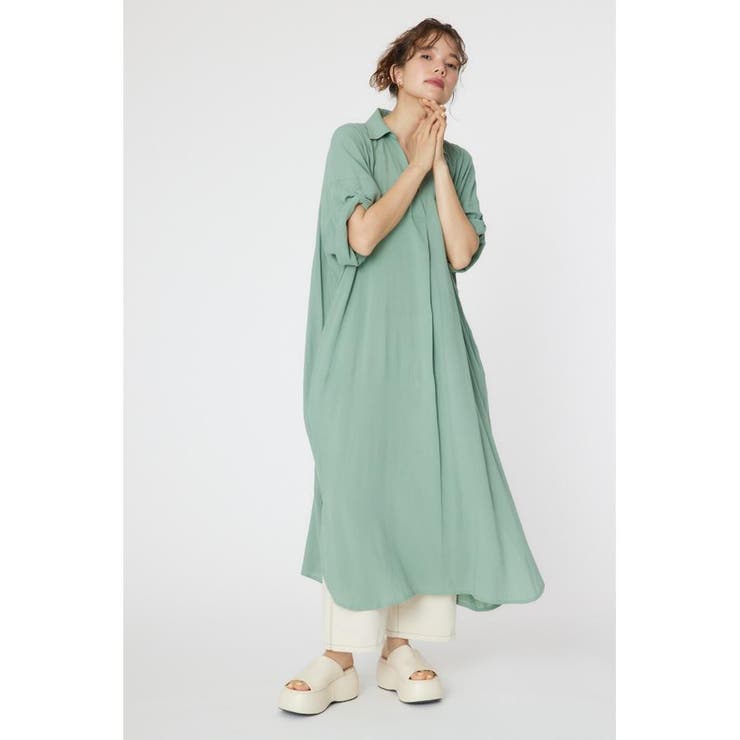 スキッパーシャツワンピース | RODEO CROWNS WIDE BOWL | 詳細画像10 