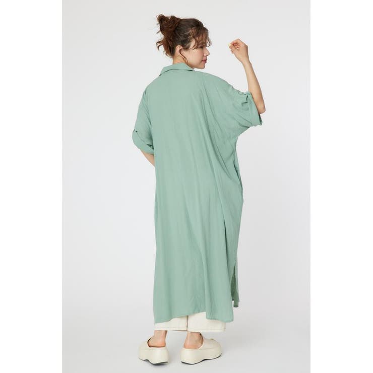 スキッパーシャツワンピース | RODEO CROWNS WIDE BOWL | 詳細画像12 