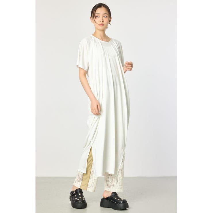 O/WHT1 | ツイスト2WAYワンピース | RODEO CROWNS WIDE BOWL