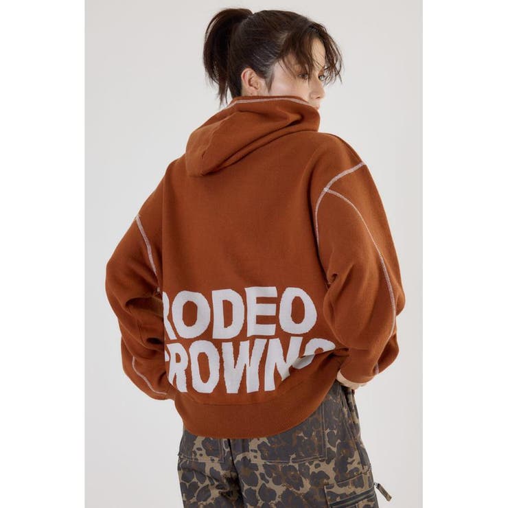 スウェットライクジャガードロゴフーディー | RODEO CROWNS WIDE BOWL | 詳細画像23 