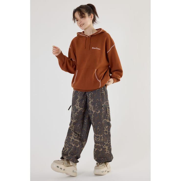 スウェットライクジャガードロゴフーディー | RODEO CROWNS WIDE BOWL | 詳細画像24 