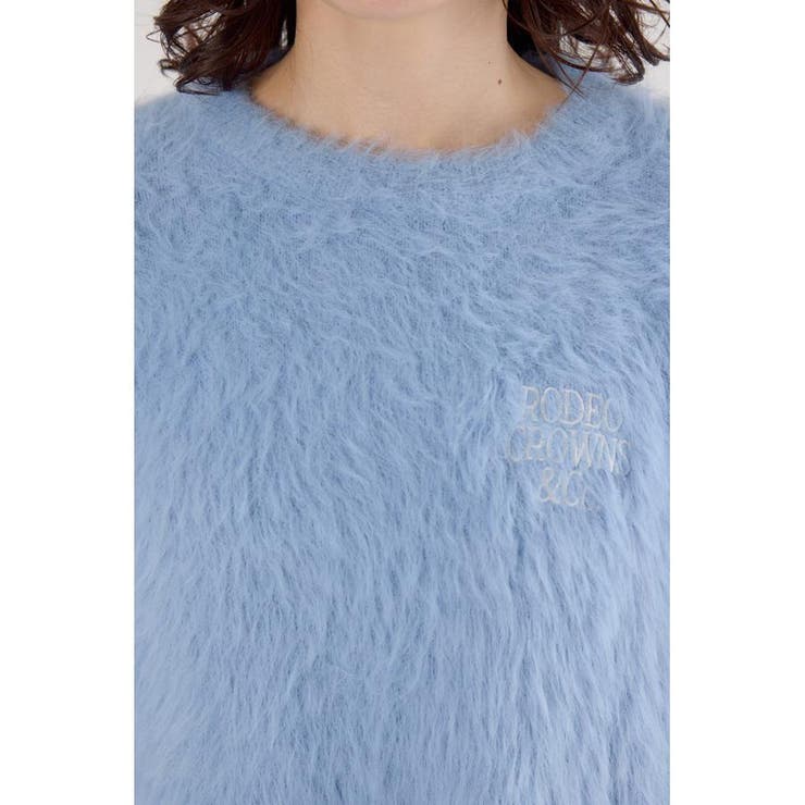 シャギーロゴニットワンピース | RODEO CROWNS WIDE BOWL | 詳細画像23 