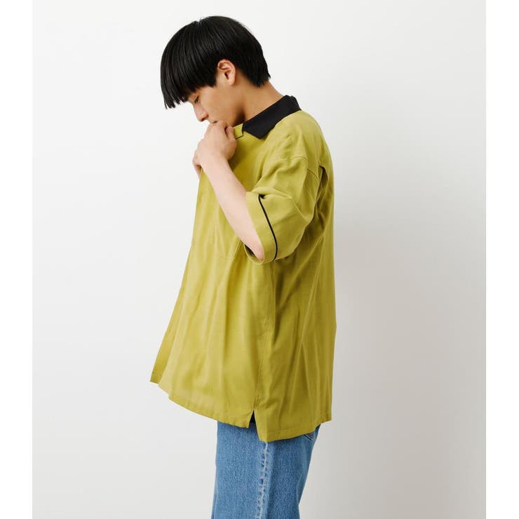 バイカラーボーリングシャツ[品番：BJLW0023383]｜RODEO CROWNS