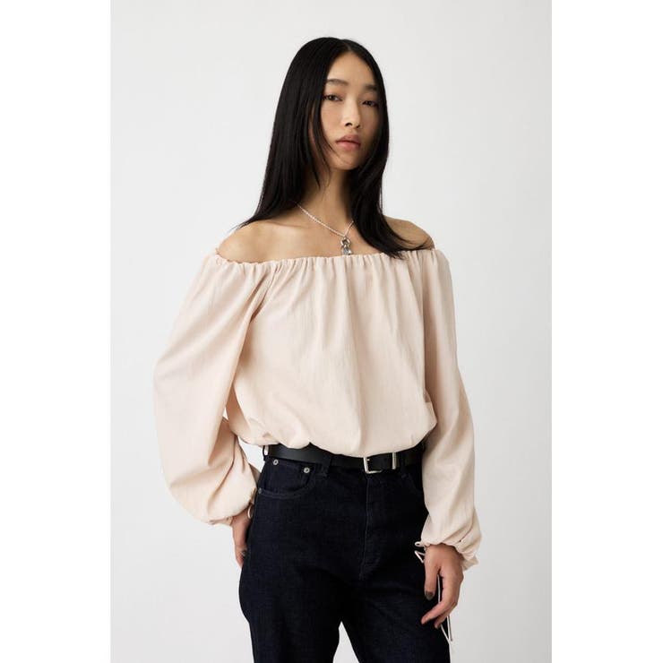 OFF SHOULDER PUFFY ブラウス | MOUSSY OUTLET | 詳細画像7 