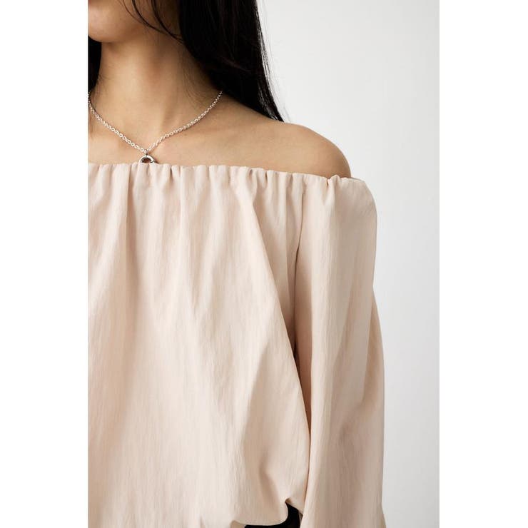 OFF SHOULDER PUFFY ブラウス | MOUSSY OUTLET | 詳細画像14 