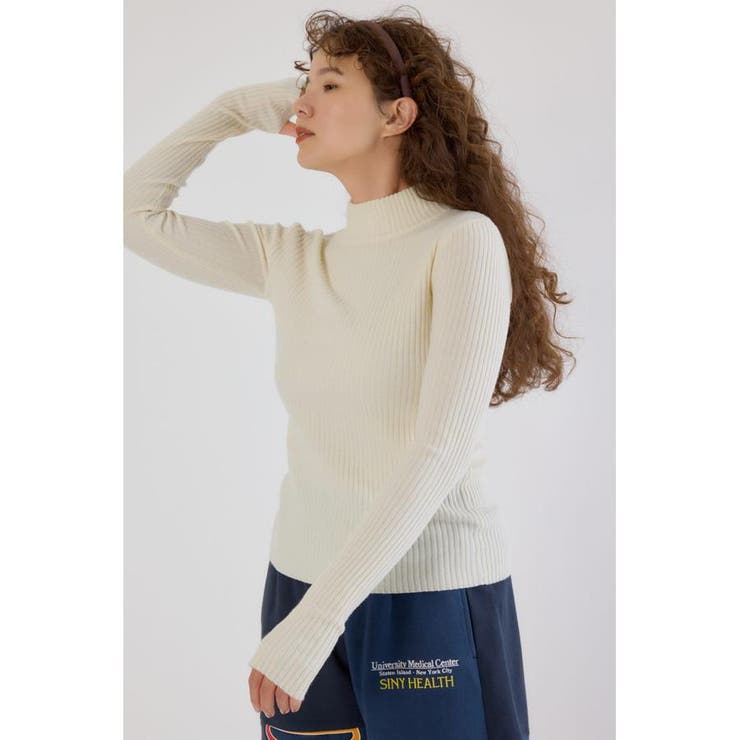 マルチボーダーニットトップス | RODEO CROWNS WIDE BOWL | 詳細画像2 