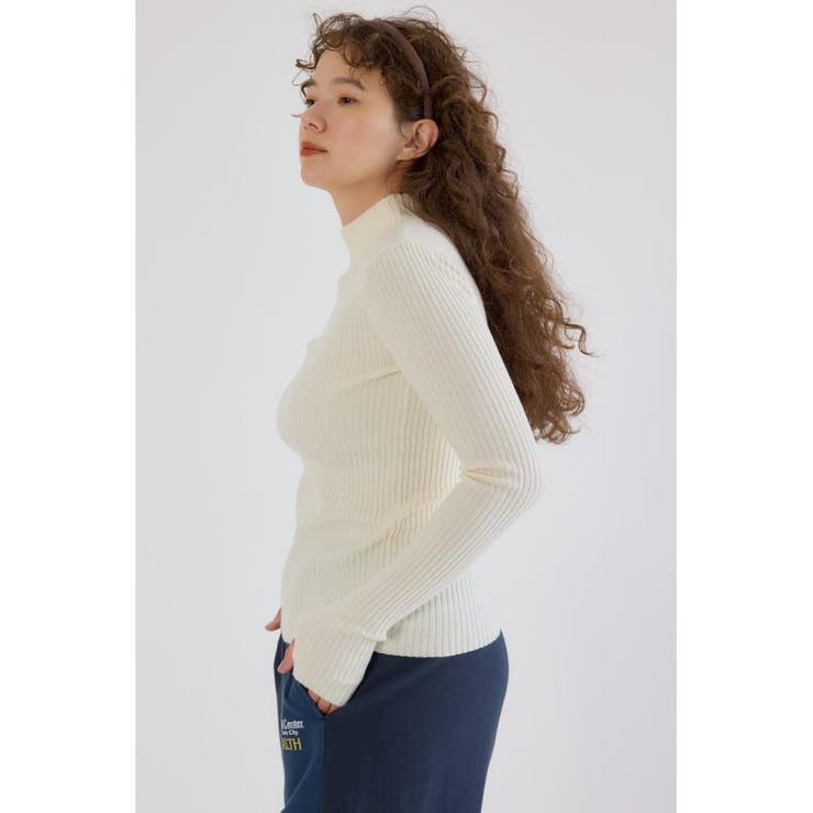 マルチボーダーニットトップス | RODEO CROWNS WIDE BOWL | 詳細画像3 