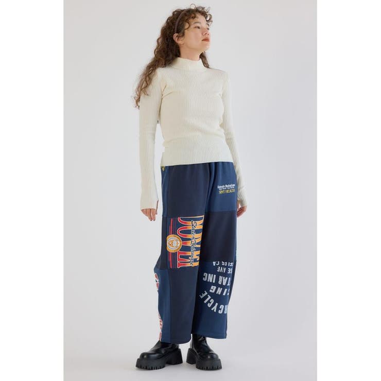 マルチボーダーニットトップス | RODEO CROWNS WIDE BOWL | 詳細画像5 