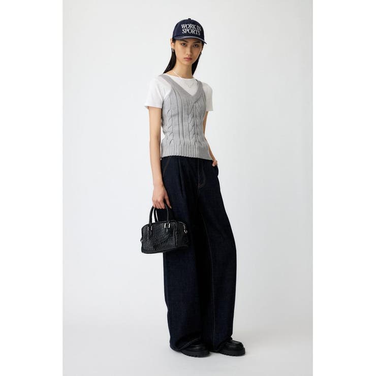 CABLE KNIT キャミソール | MOUSSY OUTLET | 詳細画像5 
