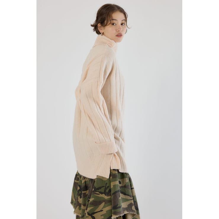 ビッグポケットニットワンピース | RODEO CROWNS WIDE BOWL | 詳細画像3 