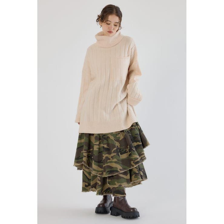 ビッグポケットニットワンピース | RODEO CROWNS WIDE BOWL | 詳細画像6 