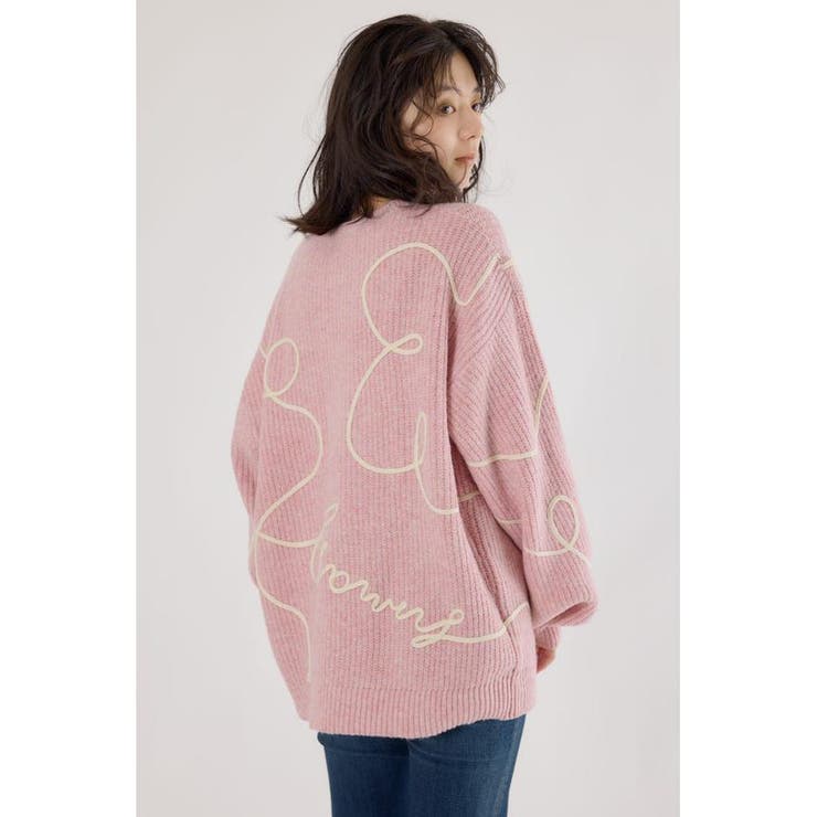 Embroideryラインロゴニットトップス | RODEO CROWNS WIDE BOWL | 詳細画像29 