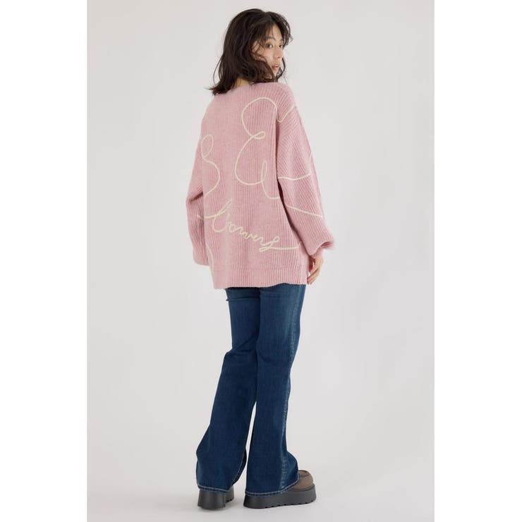 Embroideryラインロゴニットトップス | RODEO CROWNS WIDE BOWL | 詳細画像31 