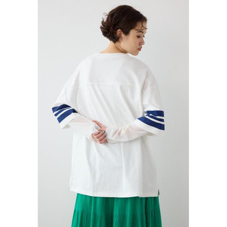 チュールレイヤードナンバートップス | RODEO CROWNS WIDE BOWL | 詳細画像3 