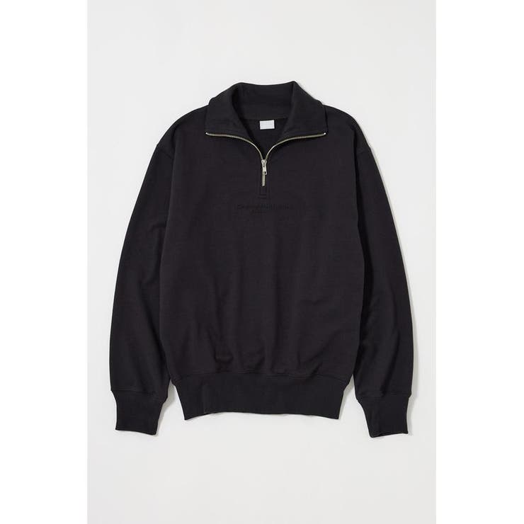 L/BLK1 | FADE HALF ZIP トップス | MOUSSY OUTLET