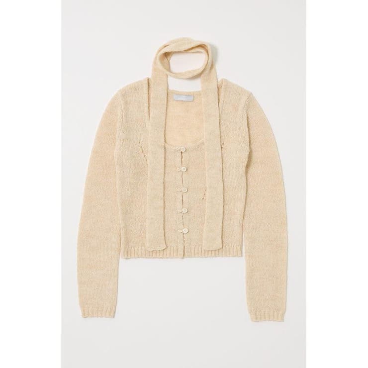 MIX YARN KNIT トップス | MOUSSY OUTLET | 詳細画像6 