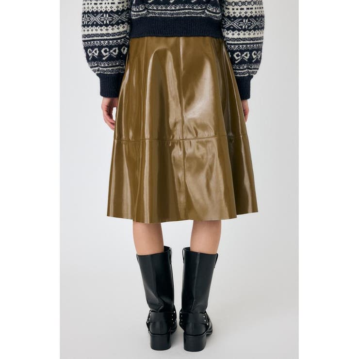 F/LEATHER フレアスカート | MOUSSY OUTLET | 詳細画像18 
