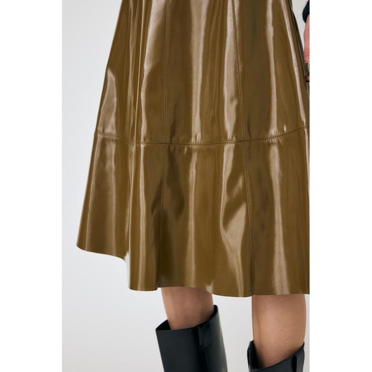 F/LEATHER フレアスカート | MOUSSY OUTLET | 詳細画像22 
