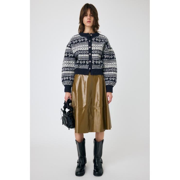 F/LEATHER フレアスカート | MOUSSY OUTLET | 詳細画像13 