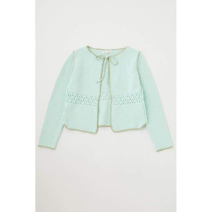 CROCHET KNIT ジャケット | MOUSSY OUTLET | 詳細画像9 