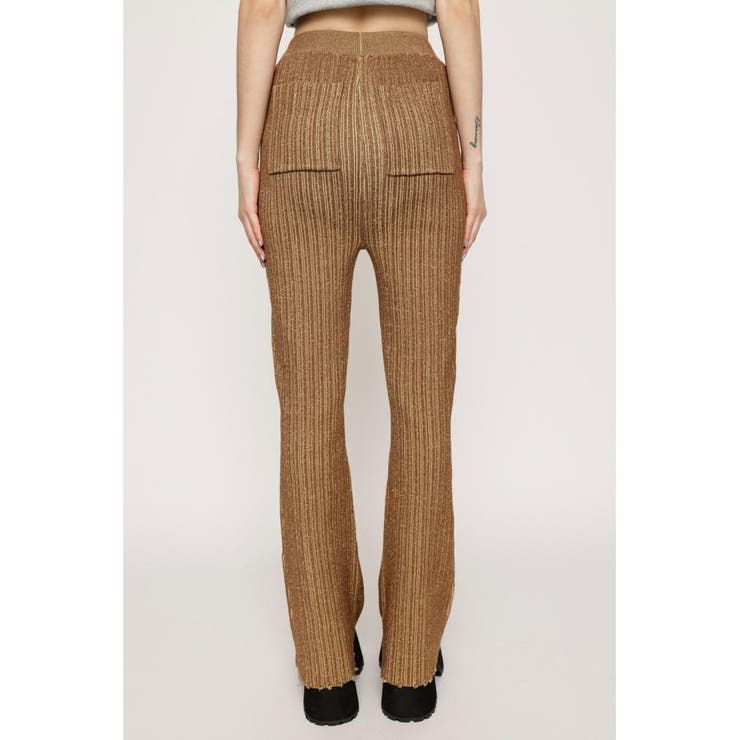 DAMAGE HEM STRAGHT FLARE パンツ | SLY OUTLET | 詳細画像5 