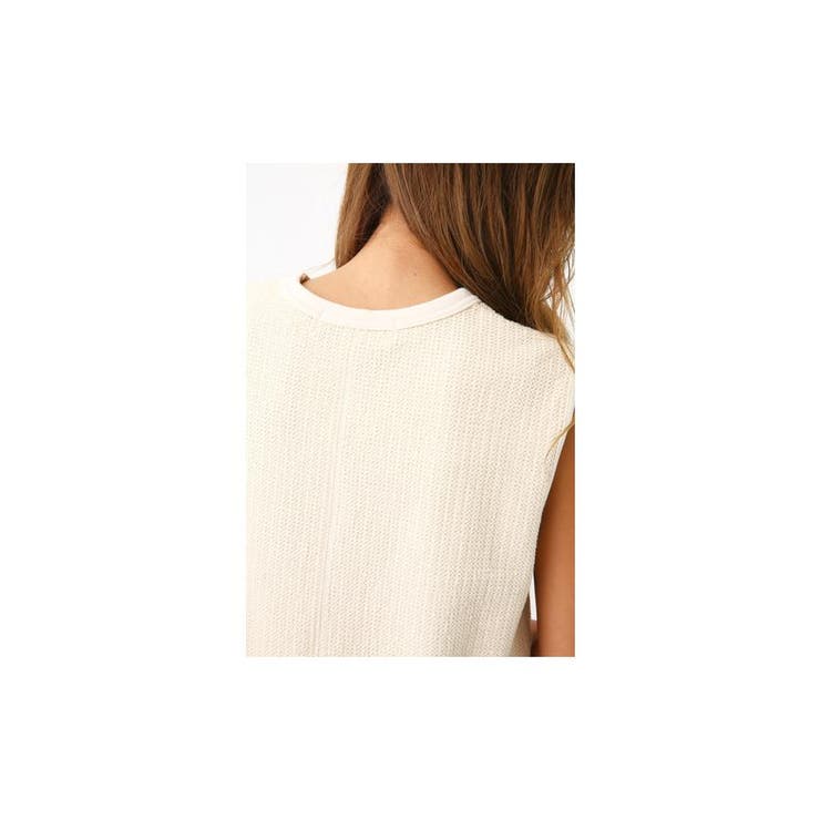 Plageワッフルチュニックバックスリット MSTD バックスリット ワッフル チュニック[品番：BJLW0000489]｜RODEO