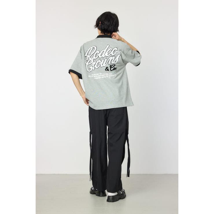 バックサガラロゴポロシャツ | RODEO CROWNS WIDE BOWL | 詳細画像25 