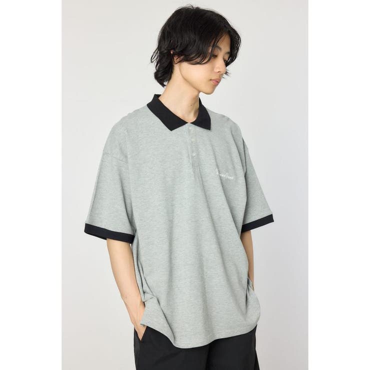 T.GRY | バックサガラロゴポロシャツ | RODEO CROWNS WIDE BOWL