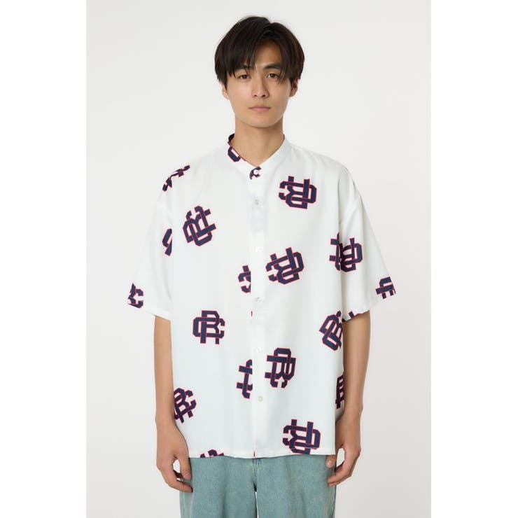 モノグラムバンドカラーシャツ | RODEO CROWNS WIDE BOWL | 詳細画像7 