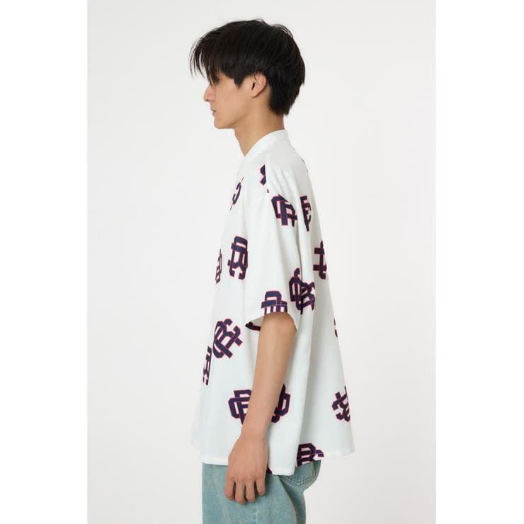 モノグラムバンドカラーシャツ | RODEO CROWNS WIDE BOWL | 詳細画像8 