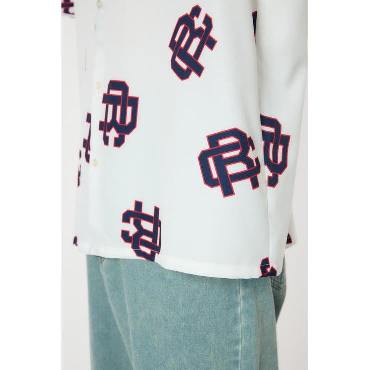 モノグラムバンドカラーシャツ | RODEO CROWNS WIDE BOWL | 詳細画像12 