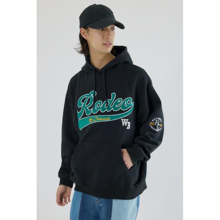 BLK | サガラロゴパーカー | RODEO CROWNS WIDE BOWL