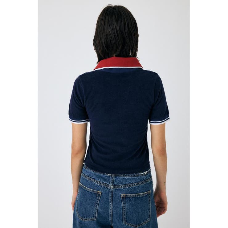 DOUBLE COLLAR PILE SKIPPER Tシャツ | MOUSSY OUTLET | 詳細画像14 