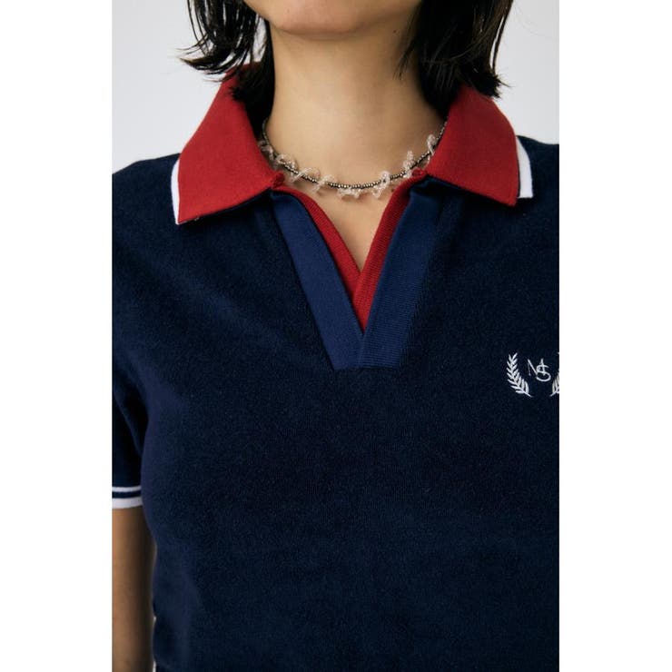 DOUBLE COLLAR PILE SKIPPER Tシャツ | MOUSSY OUTLET | 詳細画像15 