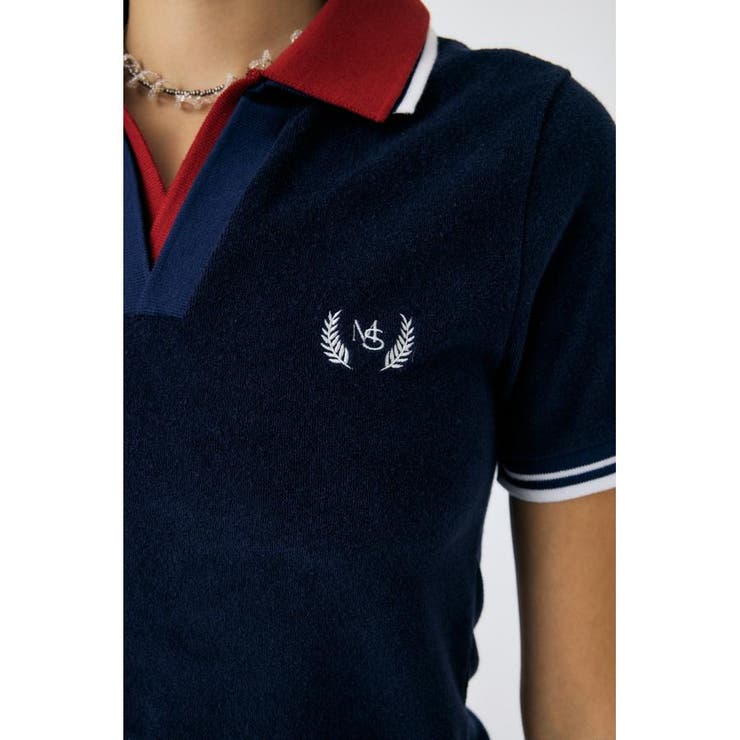 DOUBLE COLLAR PILE SKIPPER Tシャツ | MOUSSY OUTLET | 詳細画像16 