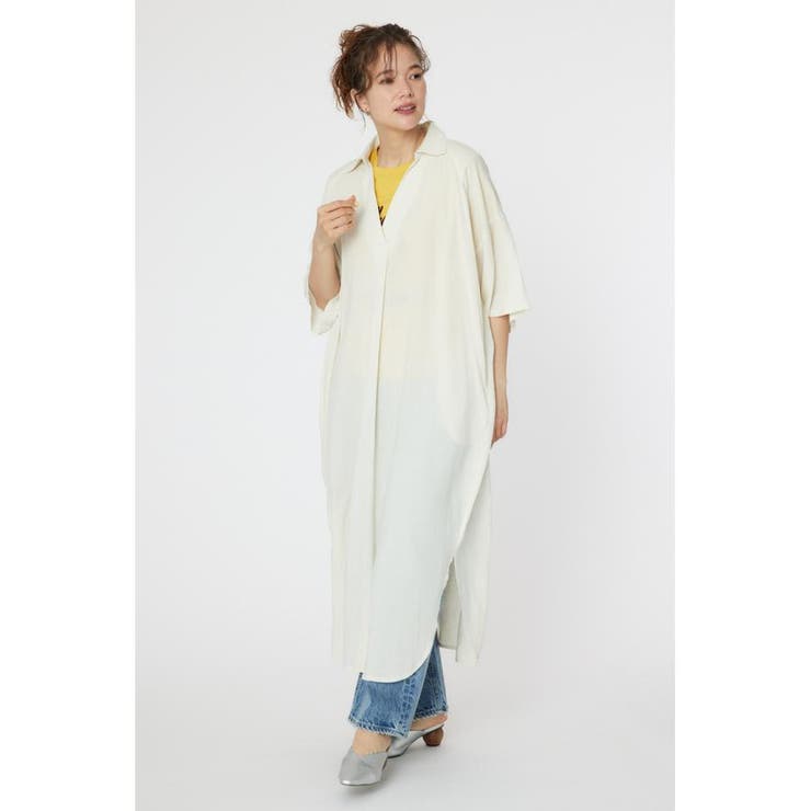 IVOY3 | スキッパーシャツワンピース | RODEO CROWNS WIDE BOWL